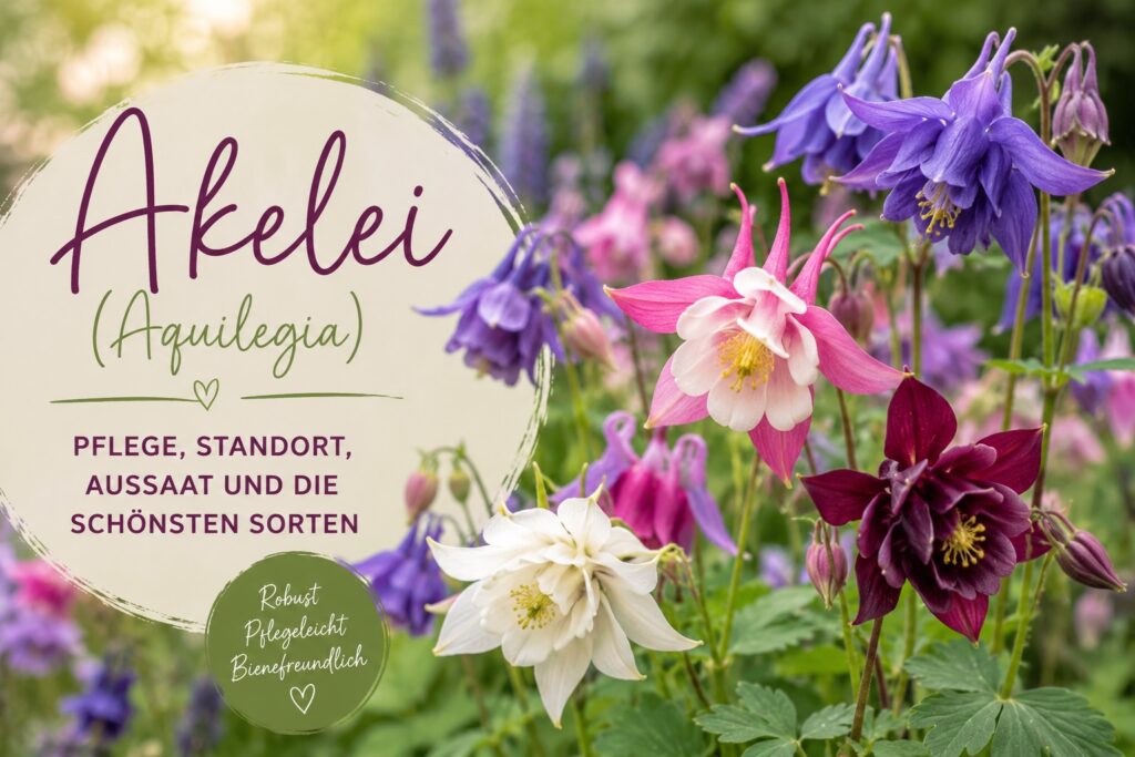 Akelei Aquilegia Pflege Standort Aussaat und die schönsten Sorten