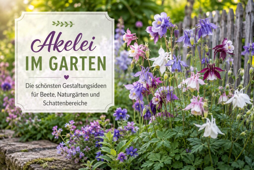 Akelei im Garten richtig pflanzen und gestalten