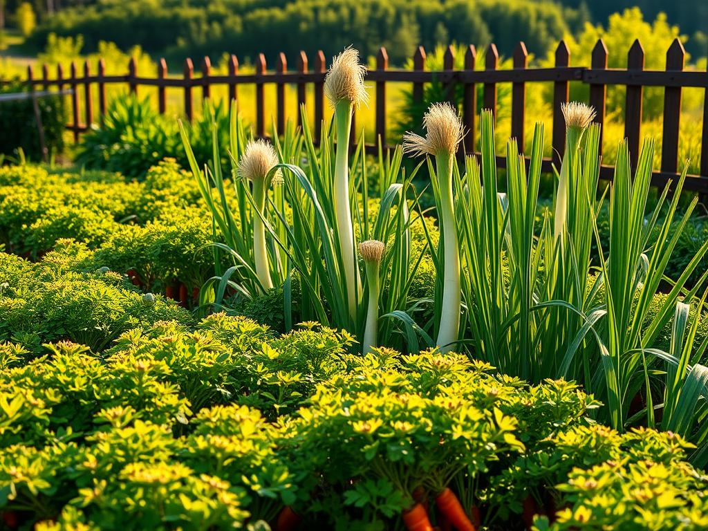 Die besten Nachbarn für Karotten im Garten
