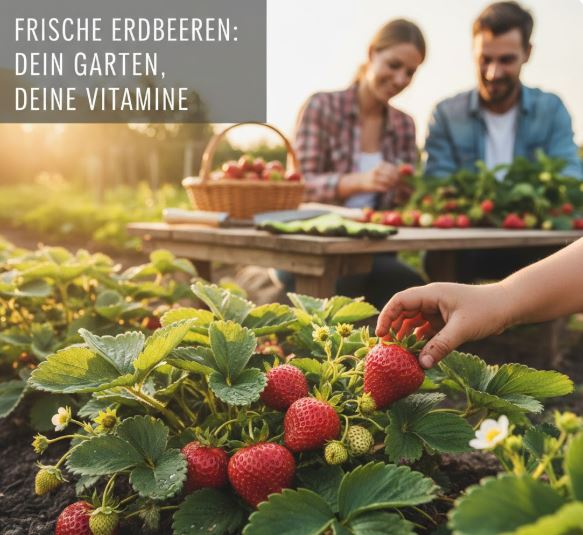 Erdbeeren im Garten selbst anbauen