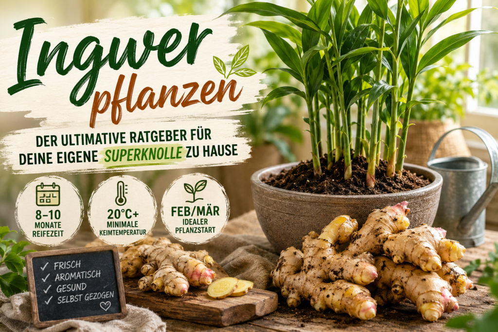 Ingwer pflanzen