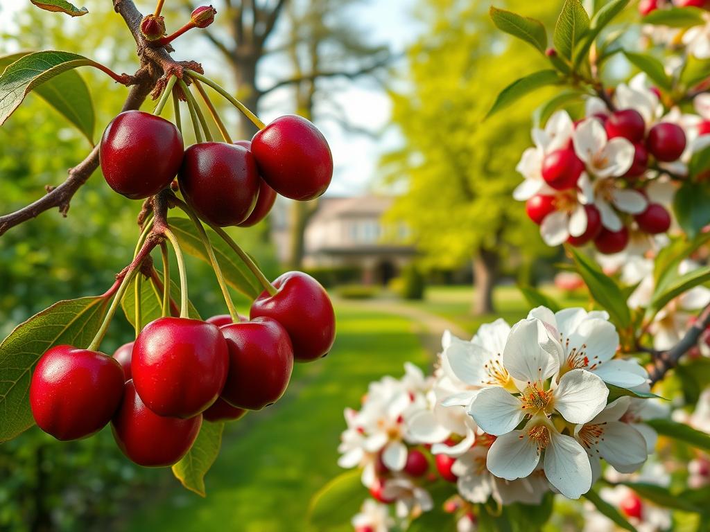 Kirschen im Garten