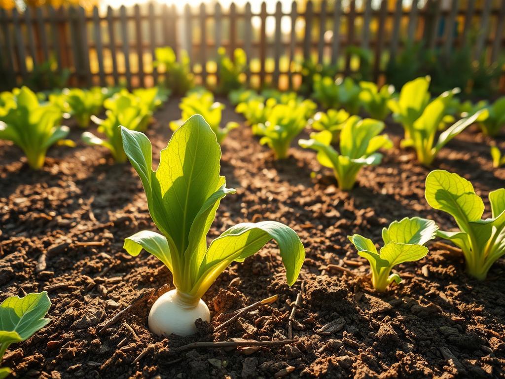 Mairübe anbauen im Garten