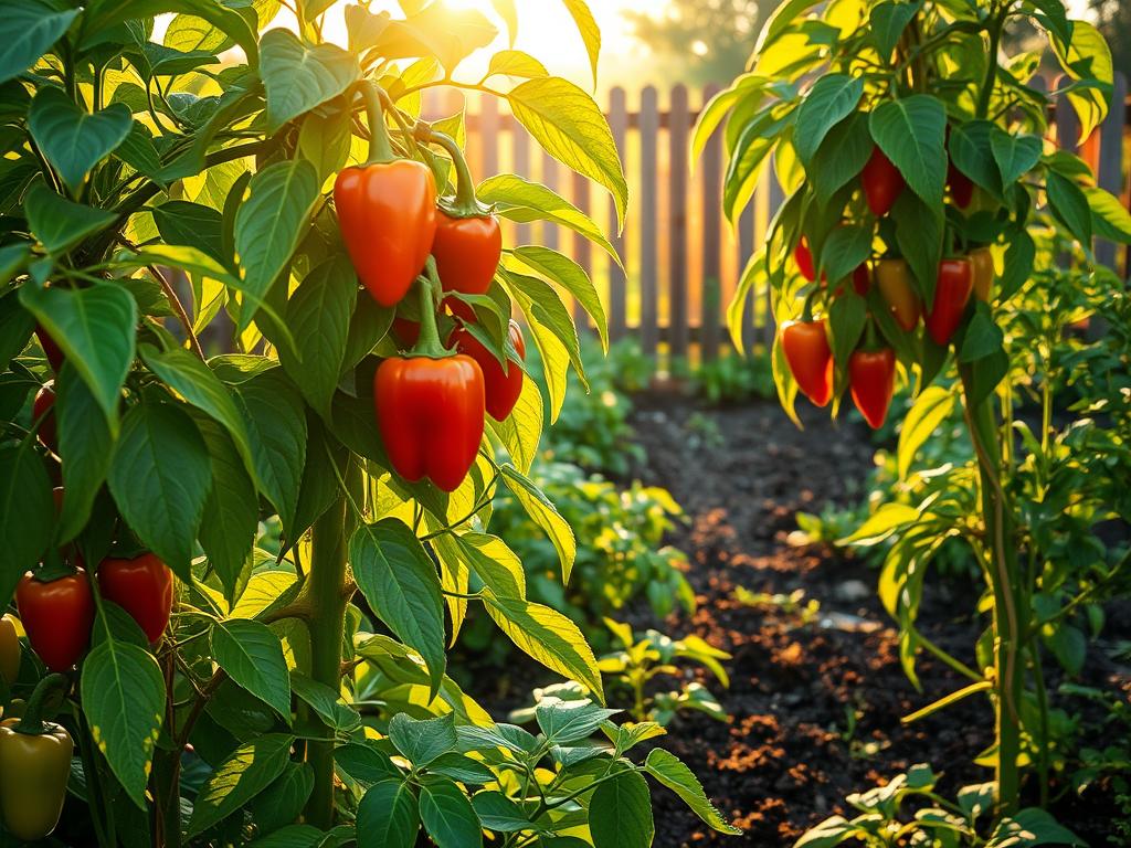 Paprika anbauen im Garten