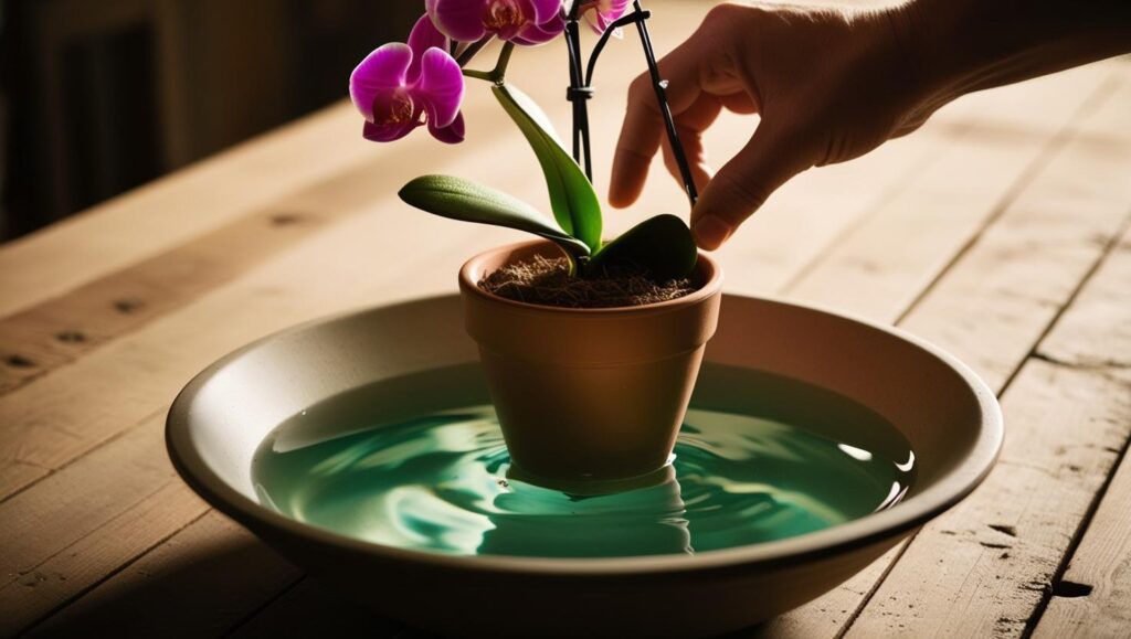 Orchideen Tauchen Oder Giessen