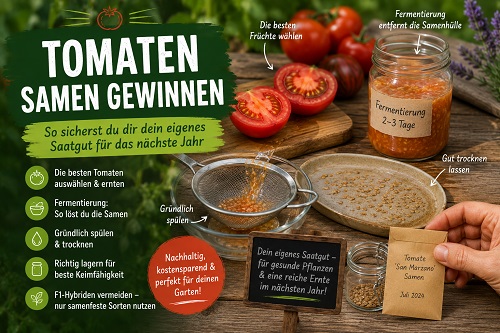 Tomaten Samen gewinnen