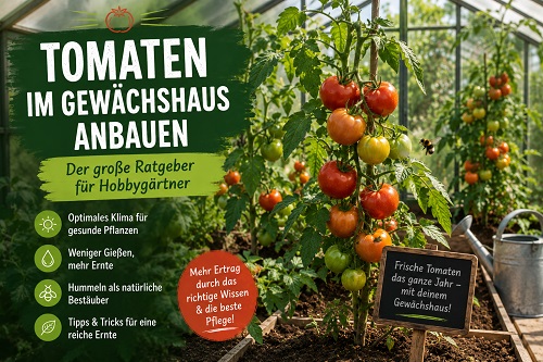 Tomaten im Gewächshaus anbauen