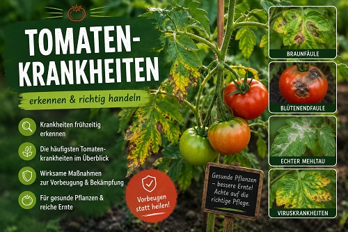 Tomatenkrankheiten erkennen